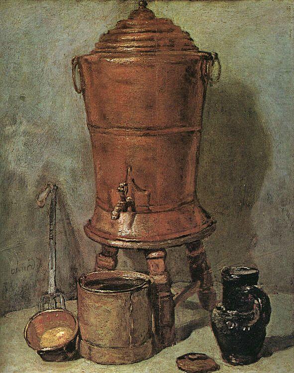 Jean Baptiste Simeon Chardin The Copper Cistern china oil painting image